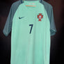 PORTUGAL RONALDO 2016-2017 ORIGINAL JERSEY SIZE XL