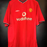 MANCHESTER UNITED BECKHAM 2001-2002 ORIGINAL JERSEY Size XL