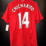 MANCHESTER UNITED CHICHARITO 2010-2011 ORIGINAL JERSEY Size M