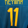BRAZIL NEYMAR JR 2011-2012 ORIGINAL PLAYER JERSEY SIZE L