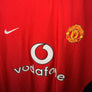MANCHESTER UNITED RONALDO 2002-2003 ORIGINAL JERSEY Size XL