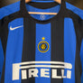 INTER MILAN ADRIANO 2005-2006 ORIGINAL JERSEY Size 2XL