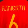 SPAIN INIESTA 2011-2012 ORIGINAL JERSEY Size L