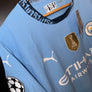 MANCHESTER CITY HAALAND 2024-2025 ORIGINAL PLAYER JERSEY Size XL