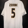 REAL MADRID ZIDANE 2003-2004 ORIGINAL JERSEY Size XL