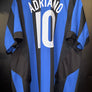 INTER MILAN ADRIANO 2005-2006 ORIGINAL JERSEY Size 2XL
