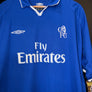CHELSEA ZOLA 2002-2003 ORIGINAL JERSEY SIZE XL