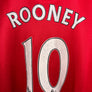 MANCHESTER UNITED ROONEY 2007-2008 ORIGINAL JERSEY Size XL