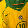 BRAZIL RONALDINHO 2004-2005 ORIGINAL JERSEY SIZE L
