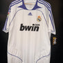REAL MADRID RAMOS 2007-2008 ORIGINAL JERSEY Size XL
