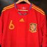 SPAIN INIESTA 2010-2011 ORIGINAL JERSEY Size 2XL