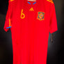SPAIN INIESTA 2010-2011 ORIGINAL JERSEY Size XL