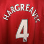 MANCHESTER UNITED HARGREAVES 2007-2008 ORIGINAL JERSEY Size XL