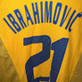 SWEDEN ZLATAN 2002-2003 ORIGINAL JERSEY Size M