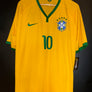 BRAZIL NEYMAR JR 2014-2015 ORIGINAL JERSEY SIZE 2XL