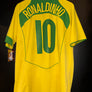 BRAZIL RONALDINHO 2004-2005 ORIGINAL JERSEY SIZE L
