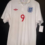 ENGLAND ROONEY 2010-2011 ORIGINAL JERSEY Size XL