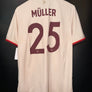 BAYERN MUNICH MULLER 2024-2025 ORIGINAL JERSEY Size L