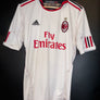 AC MILAN RONALDINHO 2010-2011 ORIGINAL JERSEY Size M
