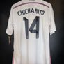 REAL MADRID CHICHARITO 2014-2015 ORIGINAL JERSEY SIZE L