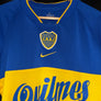 BOCA JUNIORS RIQUELME 2001-2002 ORIGINAL JERSEY Size XL