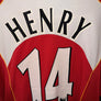 ARSENAL HENRY 2004-2005 ORIGINAL JERSEY Size L