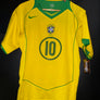 BRAZIL RONALDINHO 2004-2005 ORIGINAL JERSEY SIZE S