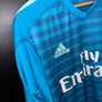 REAL MADRID COURTOIS 2018-2019 ORIGINAL GOALKEEPER JERSEY Size M