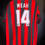 AC MILAN WEAH 1997-1998 ORIGINAL JERSEY Size L