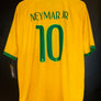BRAZIL NEYMAR JR 2014-2015 ORIGINAL JERSEY SIZE 2XL