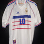 FRANCE ZIDANE 1998-1999 ORIGINAL AWAY JERSEY Size XL