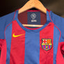 BARCELONA 2004-2005 ORIGINAL JERSEY Size YOUTH S
