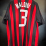 AC MILAN MALDINI 2002-2003 ORIGINAL JERSEY Size L