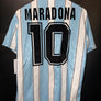 ARGENTINA MARADONA BANNED 1994-1995 ORIGINAL JERSEY Size M