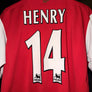 ARSENAL HENRY 2006-2007 ORIGINAL JERSEY Size L