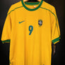 BRAZIL RONALDO 1998-1999 ORIGINAL JERSEY SIZE L