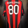 AC MILAN RONALDINHO 2010-2011 ORIGINAL JERSEY Size XL
