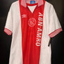 AJAX KLUIVERT 1996-1997 ORIGINAL JERSEY SIZE M