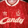 LIVERPOOL 1990-1991 ORIGINAL JERSEY SIZE L