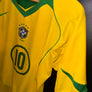 BRAZIL RONALDINHO 2004-2005 ORIGINAL JERSEY SIZE M