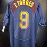 ATLETICO MADRID TORRES 2004-2005 ORIGINAL JERSEY Size L