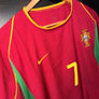 PORTUGAL FIGO 2002-2003 ORIGINAL JERSEY Size L