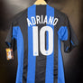 INTER MILAN ADRIANO 2004-2005 ORIGINAL JERSEY Size S