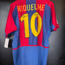 BARCELONA RIQUELME 2002-2003 ORIGINAL JERSEY Size M