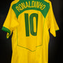 BRAZIL RONALDINHO 2004-2005 ORIGINAL JERSEY SIZE XL