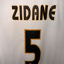 REAL MADRID ZIDANE 2003-2004 ORIGINAL JERSEY Size XL
