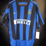 INTER MILAN ADRIANO 2003-2004 ORIGINAL JERSEY Size L