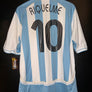 ARGENTINA RIQUELME 2006-2007 ORIGINAL JERSEY SIZE L