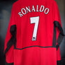 MANCHESTER UNITED RONALDO 2002-2003 ORIGINAL JERSEY Size M