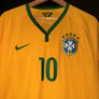 BRAZIL NEYMAR JR 2014-2015 ORIGINAL JERSEY SIZE XL